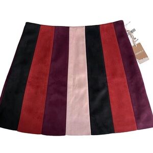NWT Forever 21 Striped Mini Skirt Size Medium